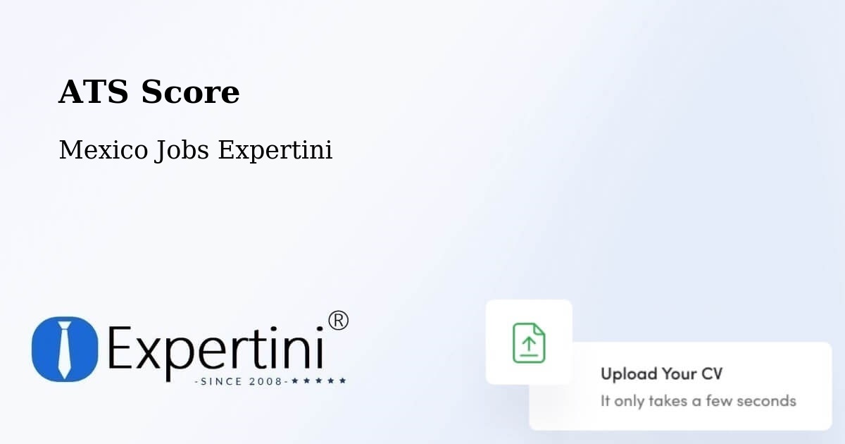Resume ATS Score & Job Description Match Tool – Oasis - Mexico Jobs Expertini